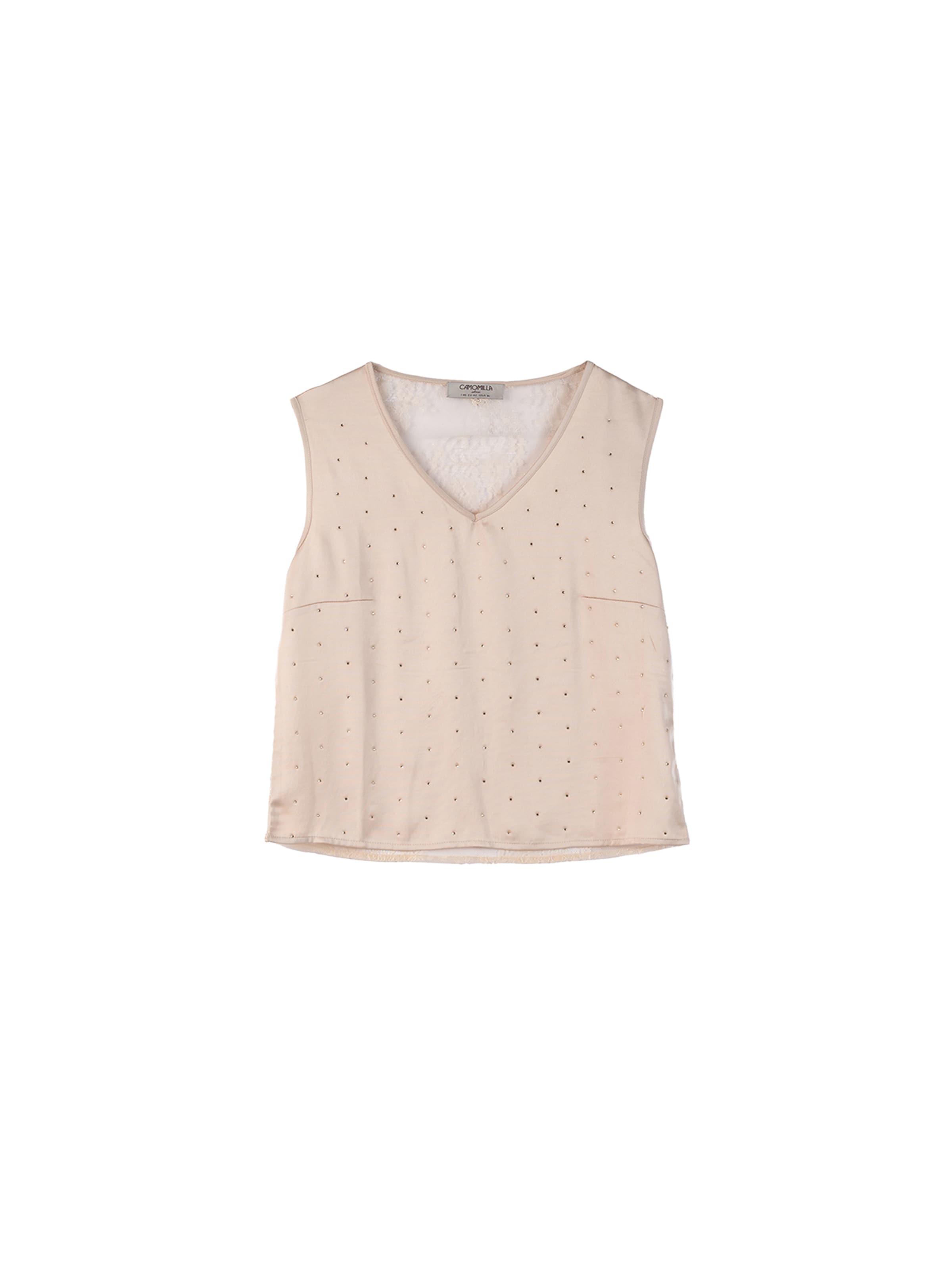 Camomilla Italia Blouse 'Tymon' in Beige: front