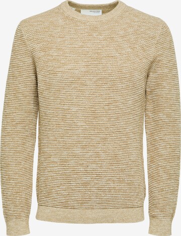 SELECTED HOMME Pullover 'Vince' in Braun: predná strana