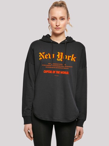 Sweat-shirt F4NT4STIC en noir : devant