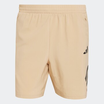 ADIDAS PERFORMANCE Sportshorts in Beige: Vorderseite
