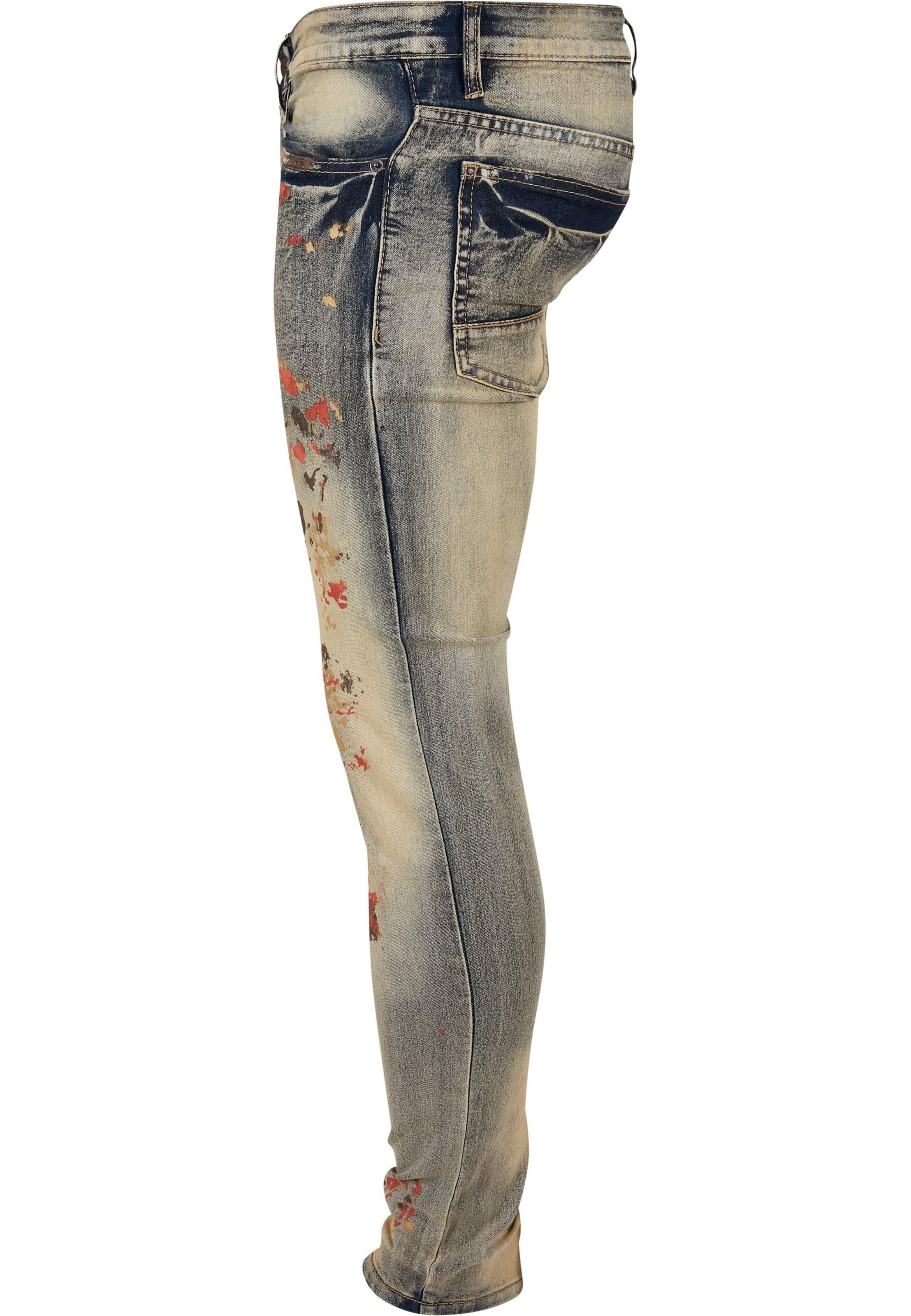 SOUTHPOLE Regular Дънки в пъстро