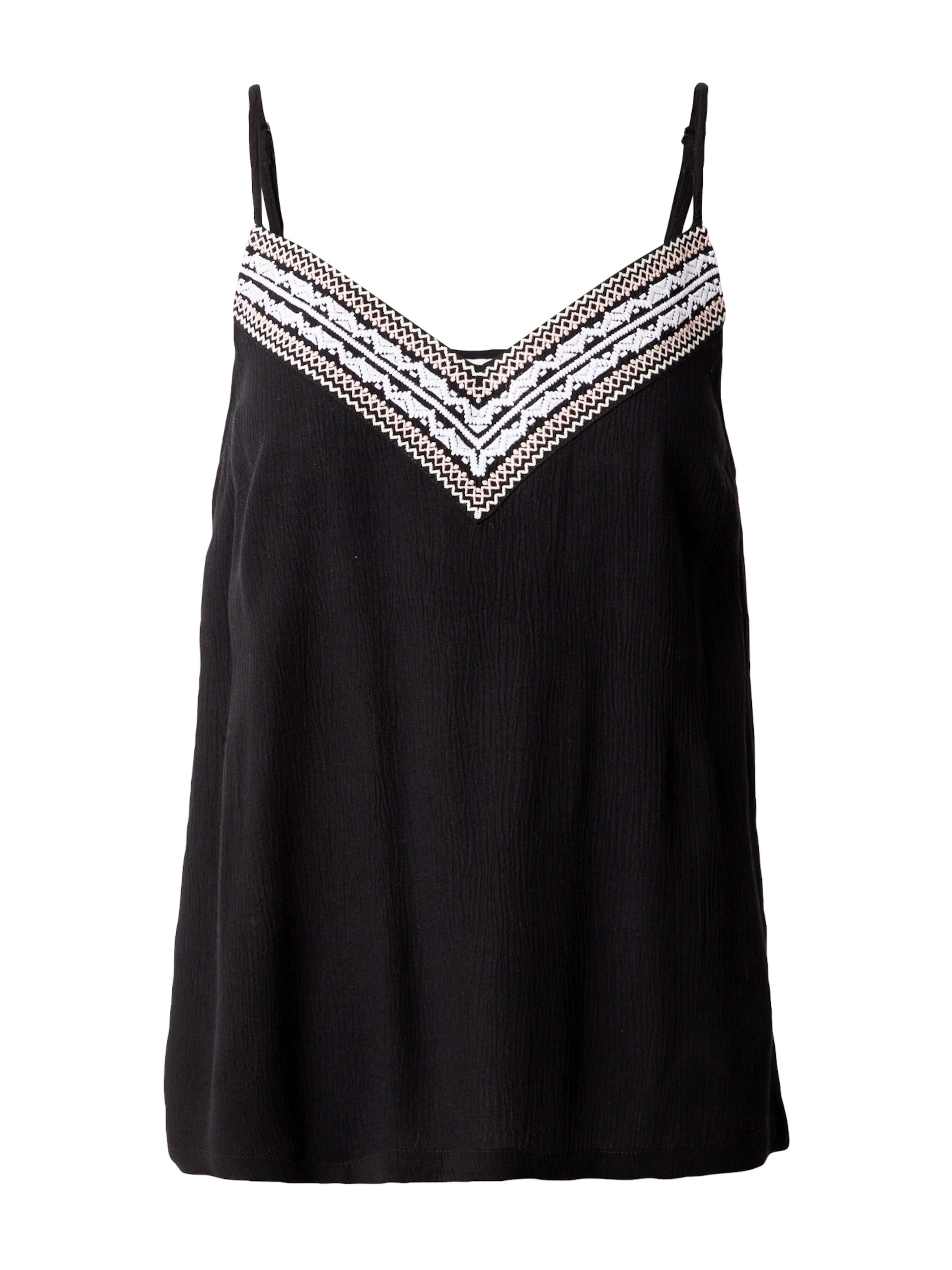 ABOUT YOU Top 'Christin' in Black: front