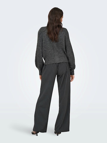 ONLY Gebreid vest 'ONLElsa' in Grijs