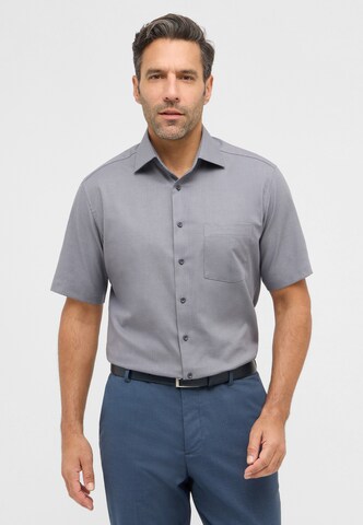 ETERNA Regular fit Button Up Shirt in Grey: front