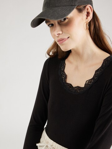 VERO MODA Shirt 'ROSI' in Schwarz