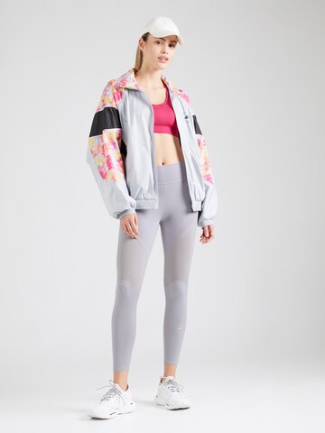 ADIDAS BY STELLA MCCARTNEY Skinny Workout Pants 'TruePurpose Optime' in Grey