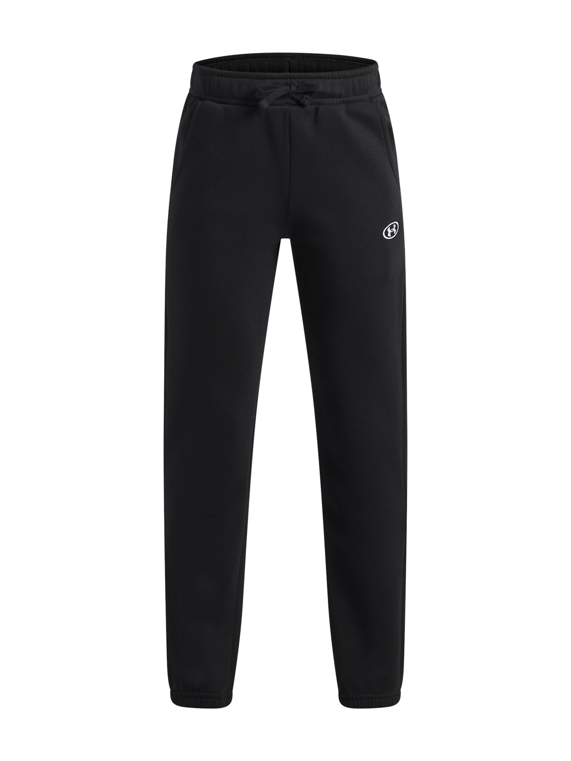 UNDER ARMOUR Tapered Sportbroek 'Rival' in Zwart: voorkant
