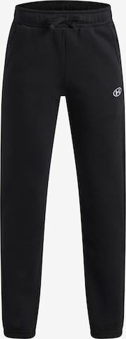 UNDER ARMOUR Sportbroek 'Rival' in Zwart: voorkant