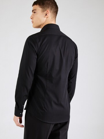 Calvin Klein Slim Fit Hemd in Schwarz