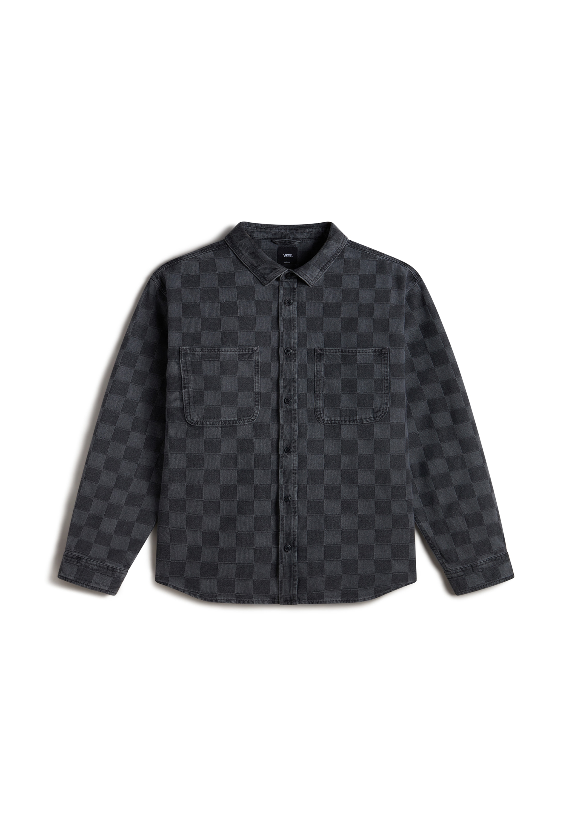 Comfort fit Camicia 'Hastings' di VANS in nero: frontale
