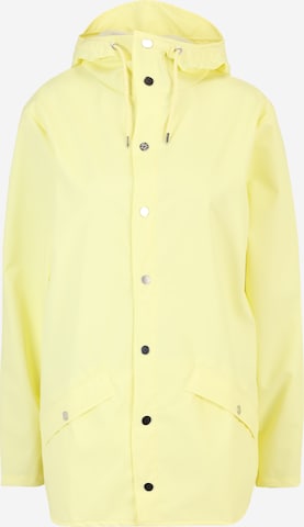 RAINS Performance Jacket in Yellow: front