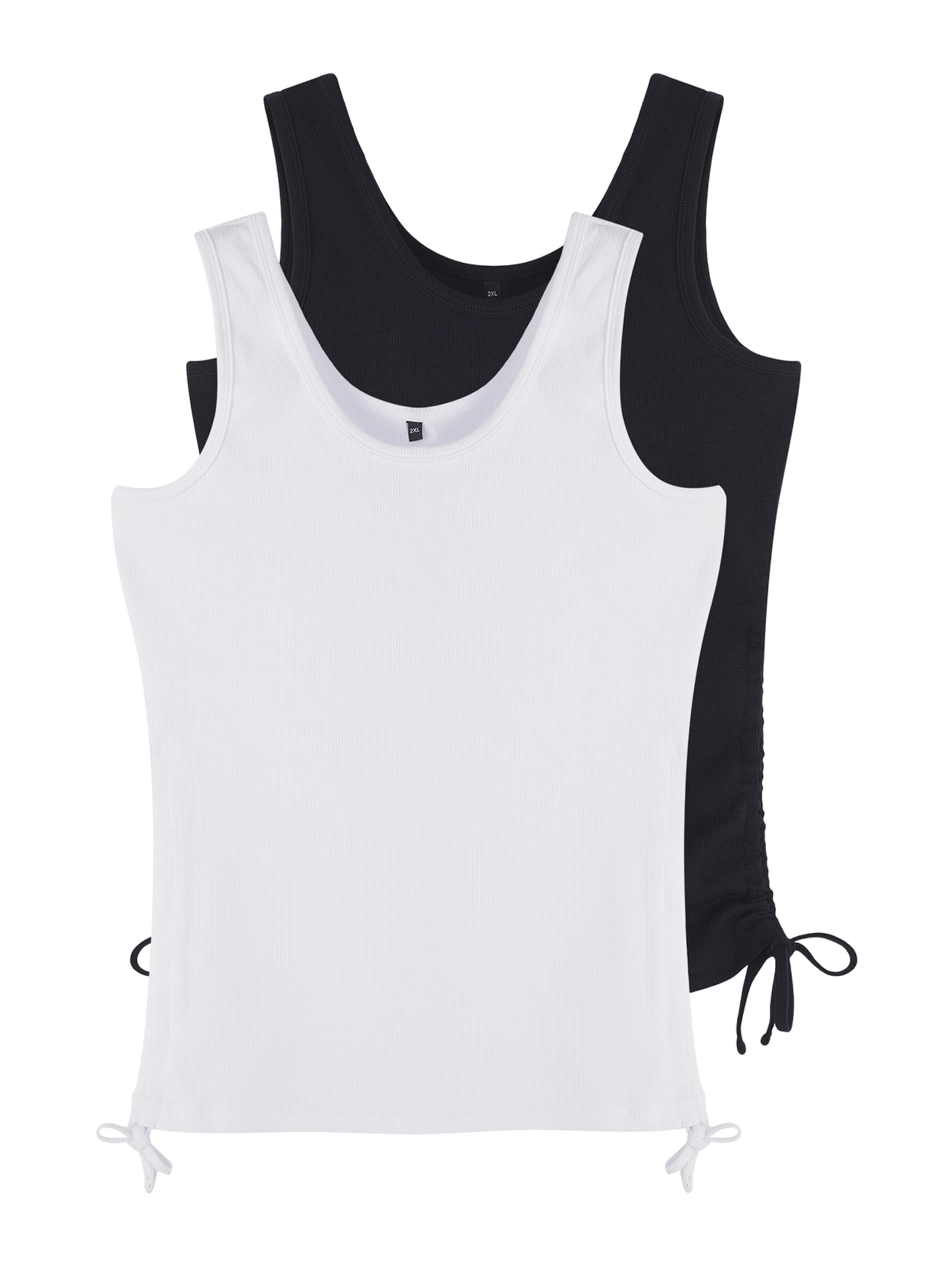 Haut Trendyol Curve en bleu : devant