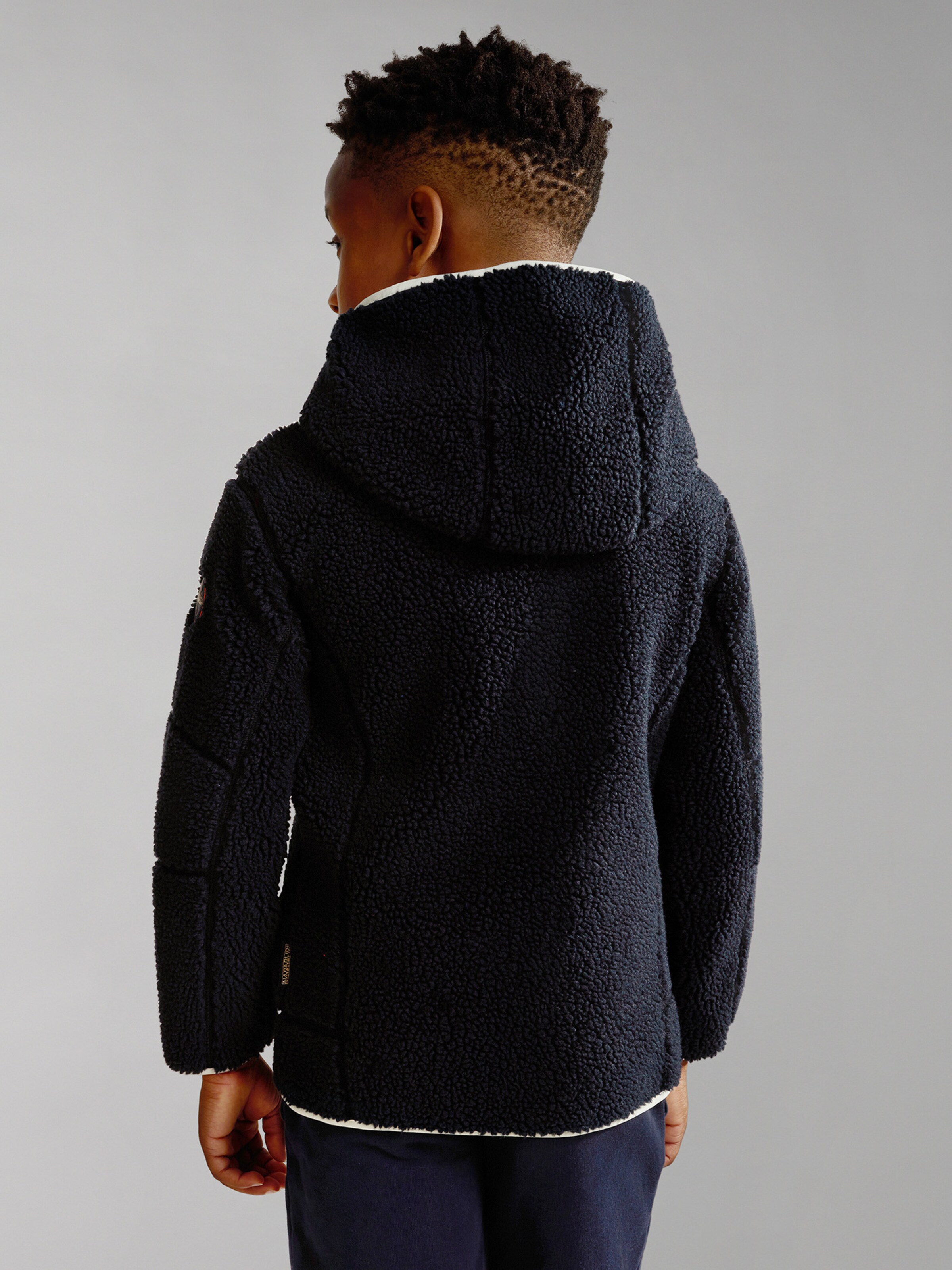 NAPAPIJRI Fleece Jacket YUPIK in Black ABOUT YOU