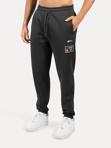 Smilodox Tapered Trousers in Grey