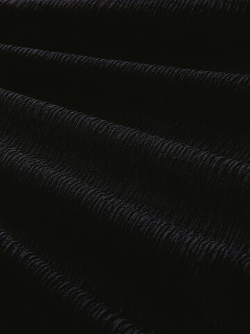 TOM TAILOR DENIM Wide leg Trousers in Black