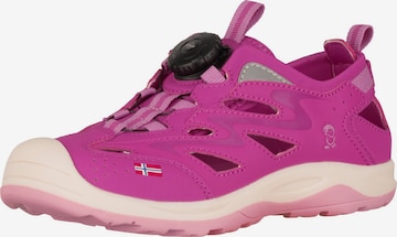 TROLLKIDS Sandals in Purple: front