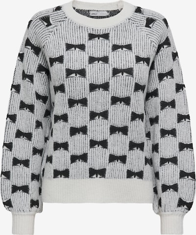Pulover ONLY pe negru / alb, Vizualizare produs