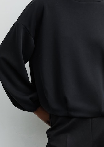 COMMA Sweatshirt in Zwart: zijkant