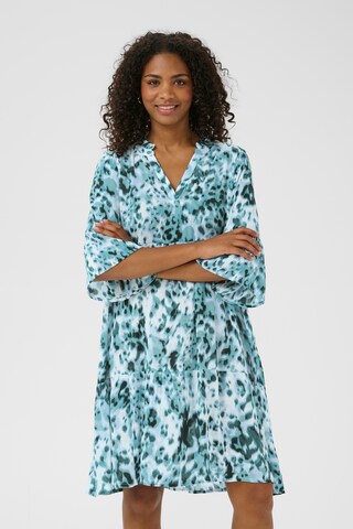 Robe 'Hera Amber' Kaffe en blanc : devant