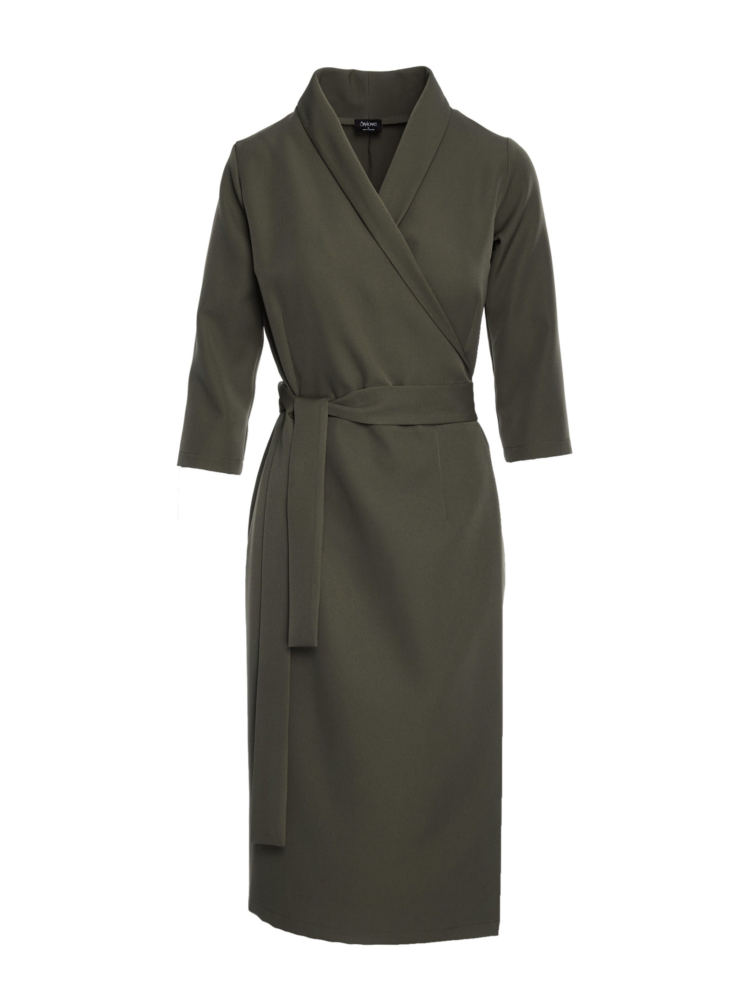 Rochie de la Stylove pe verde: față