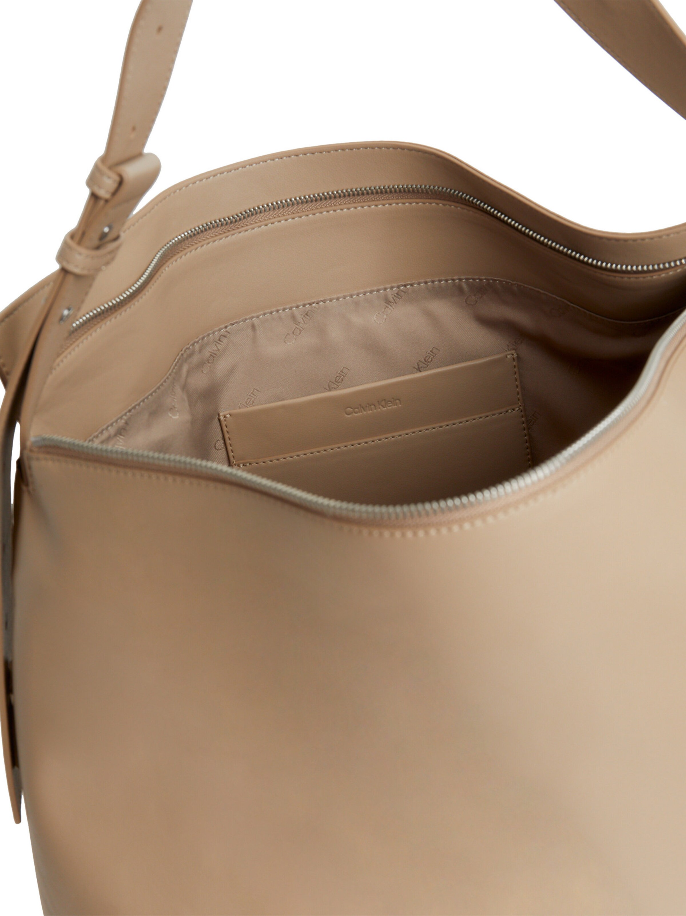 Calvin Klein Shoulder Bag in Beige