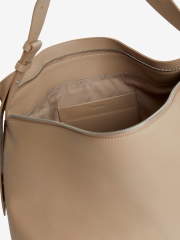 Calvin Klein Shoulder Bag in Beige
