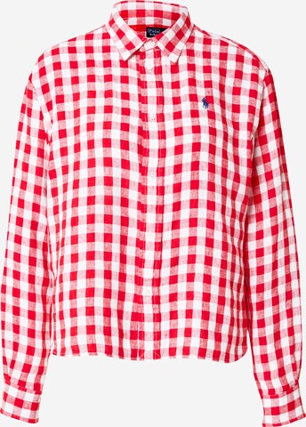 Polo Ralph Lauren Blouse in Rood: voorkant