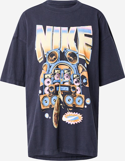 Nike Sportswear Paita värissä taivaansininen / keltainen / lila / musta, Tuotenäkymä