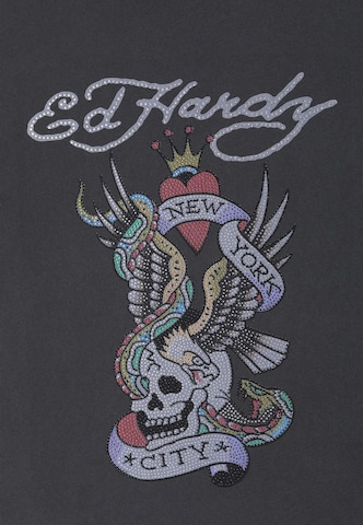 Ed Hardy Paita 'New York City Diamante' värissä musta