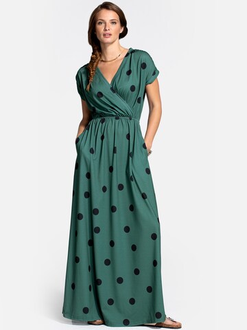 HotSquash Summer Dress in Green: front