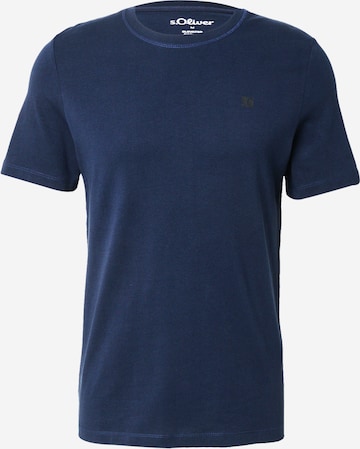 zils s.Oliver T-Krekls: no priekšpuses