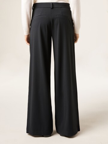 CALZEDONIA Wide Leg Hose 'Comfy Flex' in Schwarz