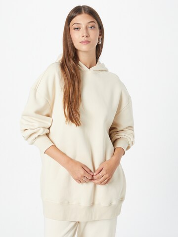 Urban Classics Sweatshirt i beige: framsida
