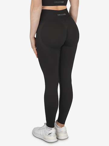 Circle Five Leggings 'Skinny Scrunch Shape Leggings' in Black