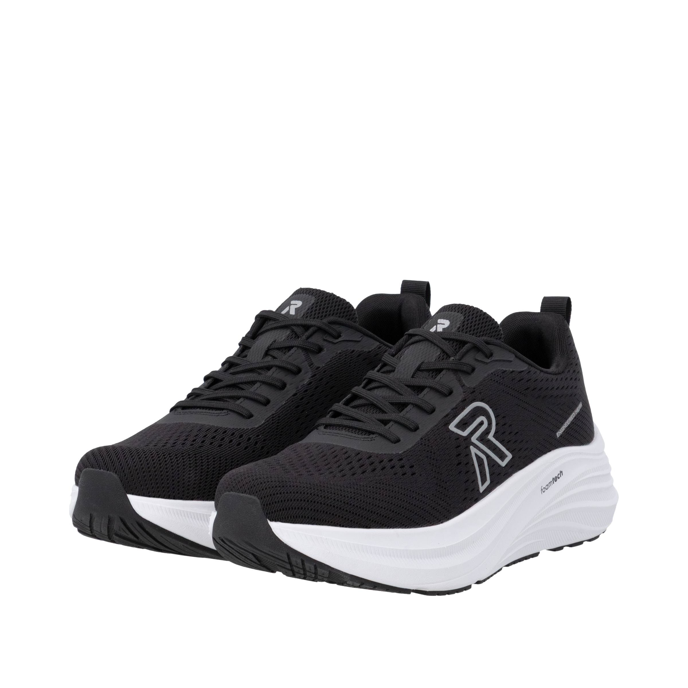 Baskets basses 'W4101' Rieker Sport en noir