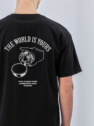 TEESHOPPEN Regular Fit Paita ' T-shirts ' värissä musta