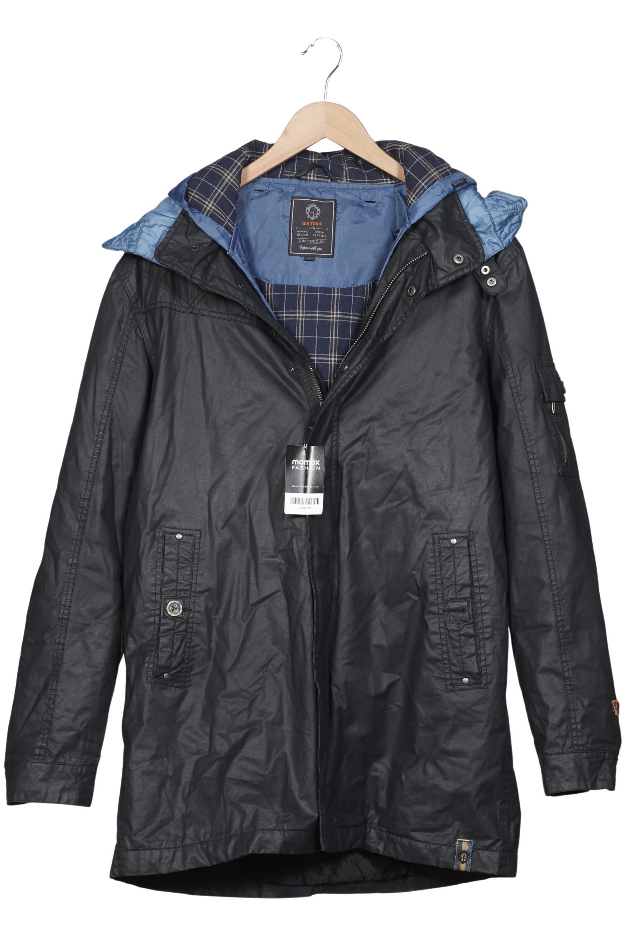 GIN TONIC Jacket & Coat in L in Black: front