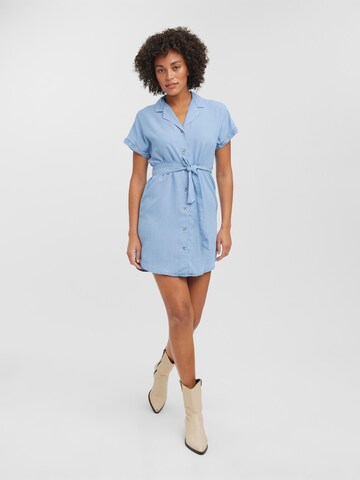 VERO MODA Kleid 'Tara' in Blau