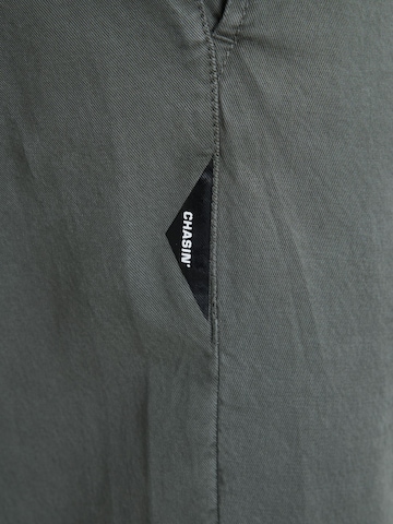 Regular Pantalon chino 'Space Edge' CHASIN' en vert