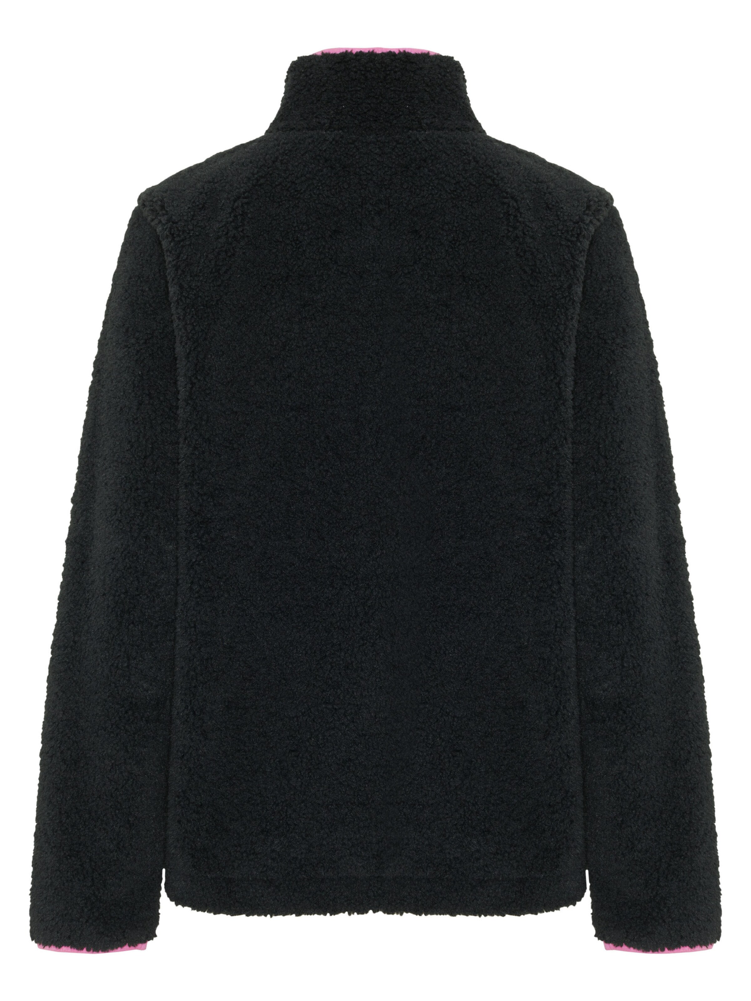 CHIEMSEE Fleece Jacket in Black