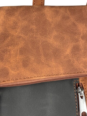 Kumixi Rugzak '2in1 Rucksacktasche' in Bruin