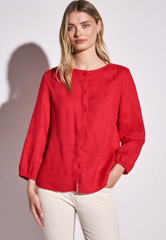 STREET ONE Bluse in Rot: Vorderseite