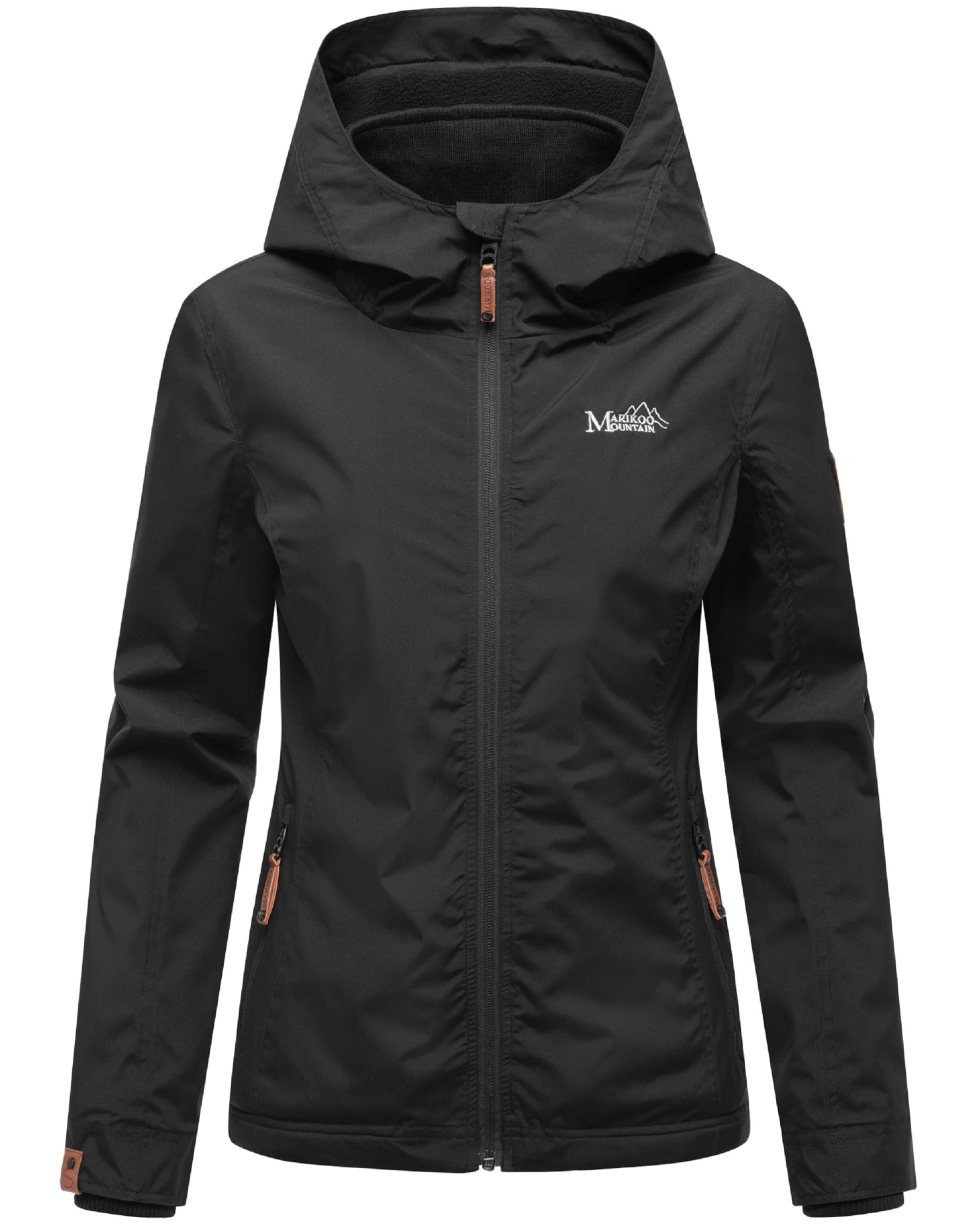 Geacă funcțională 'Erdbeere' de la MARIKOO pe negru