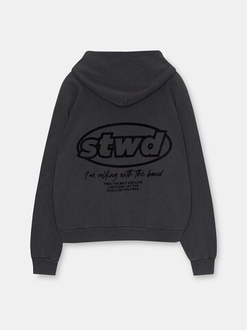 Felpa 'STWD' di Pull&Bear in nero