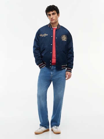 Tommy Jeans Демисезонная куртка 'SOUVENIR' в Синий