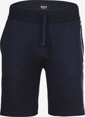 BOSS Kalhoty – modrá: přední strana