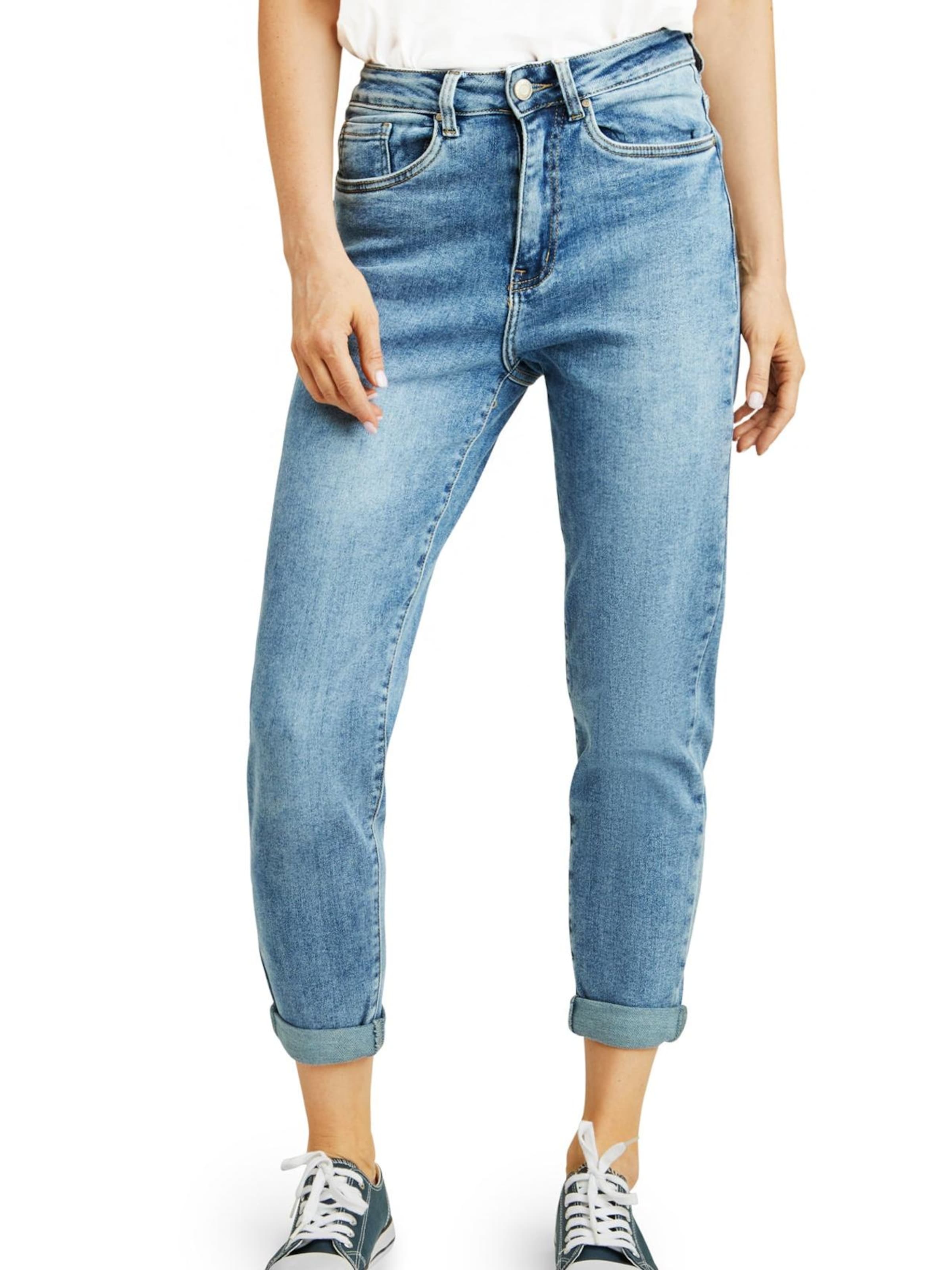 Fraternel Tapered Jeans 'Fraternel Momfit Jeans' in Blue: front