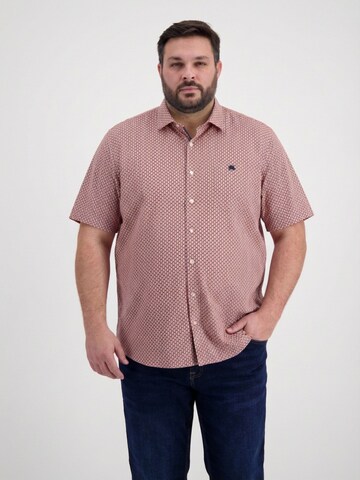 Coupe regular Chemise LERROS en rouge : devant