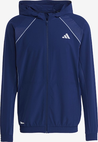 Vestes d’entraînement ADIDAS PERFORMANCE en bleu : devant