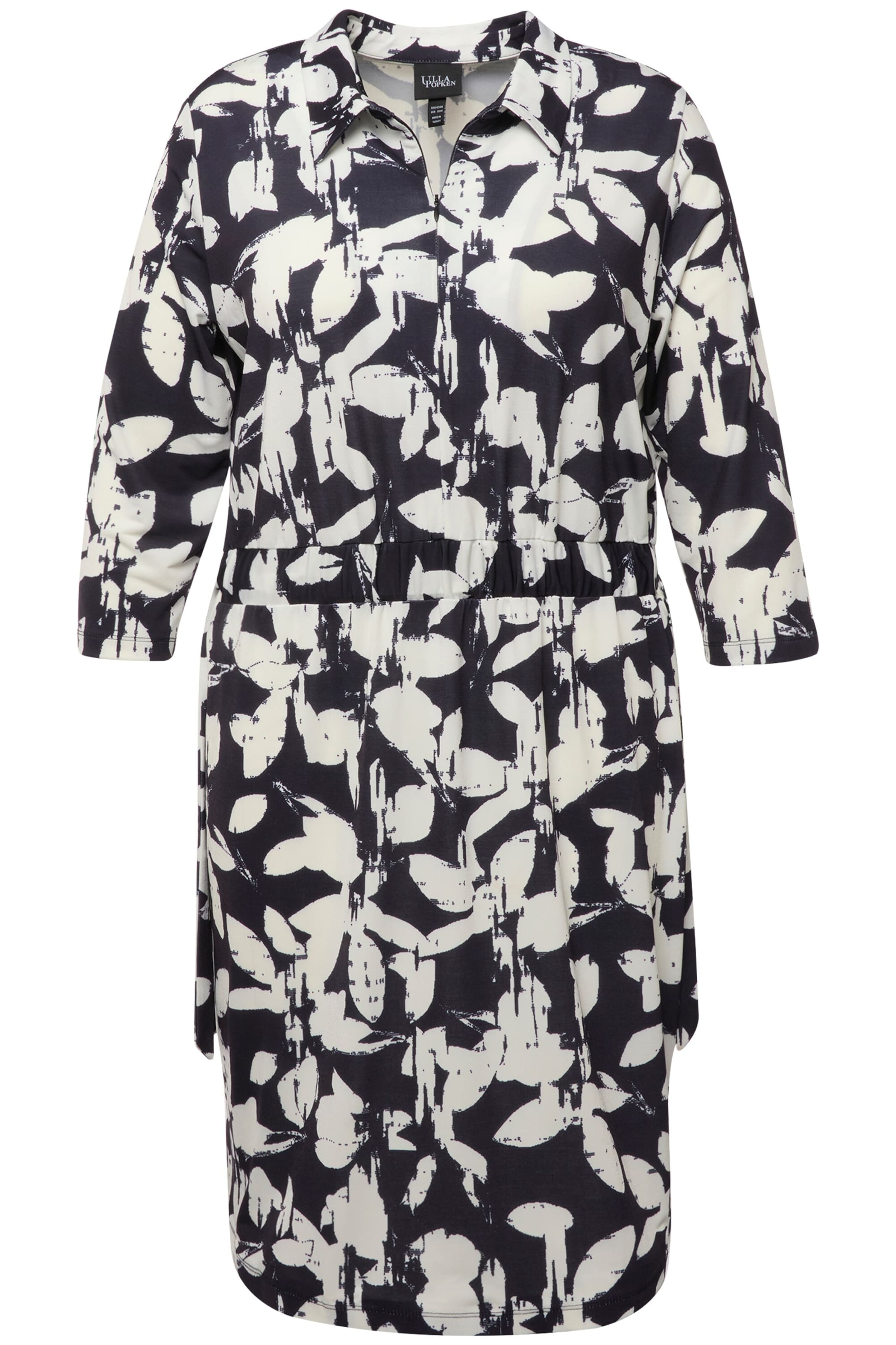 Ulla Popken Jurk in Blauw: voorkant